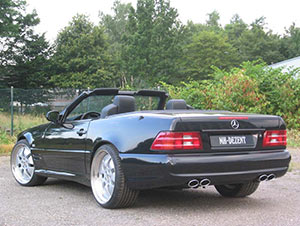 Rohranlage Mercedes SL-Klasse